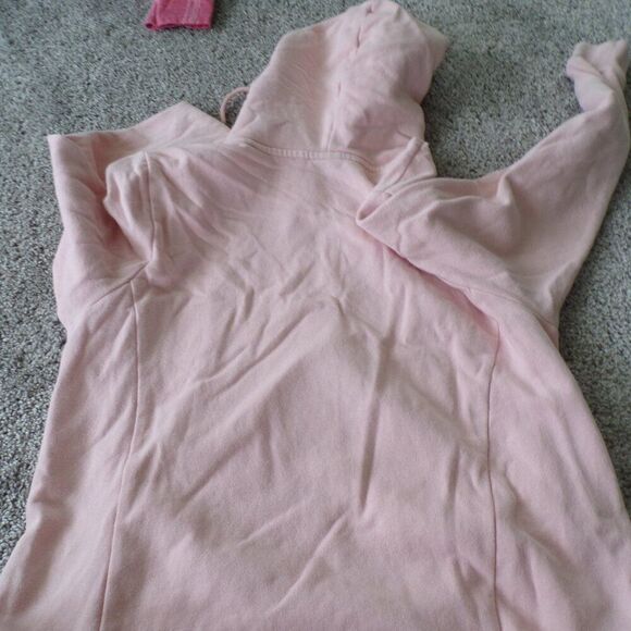 Northface Logo pink hoodie M - Picture 7 of 7